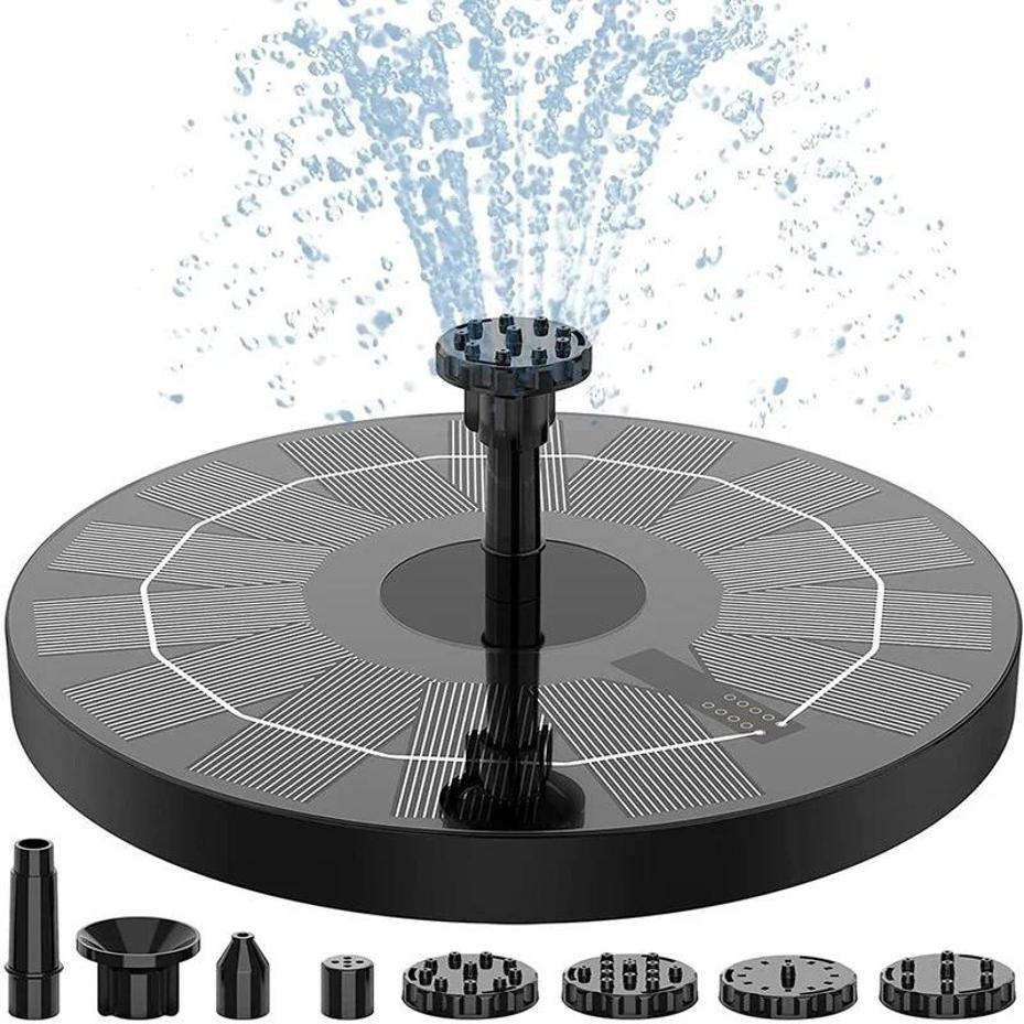 Outdoor Power Source - Water Source Mini Solar Water Fountain