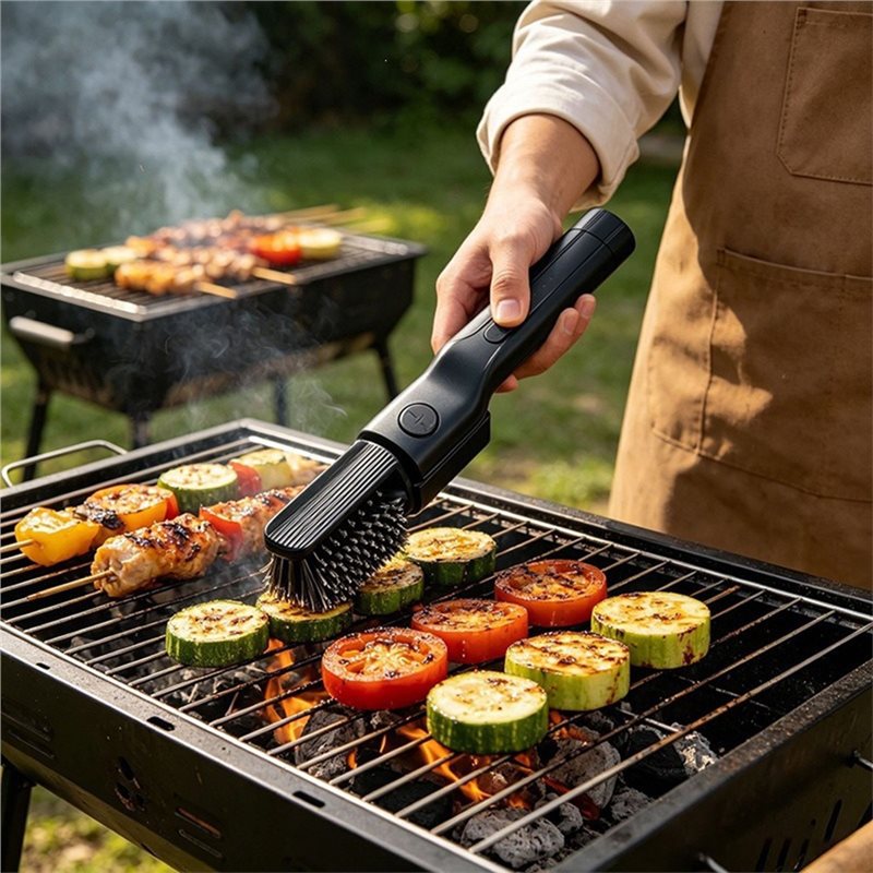 Outdoor Power Brush - Powerful Electric Rotary Grill Brush 304