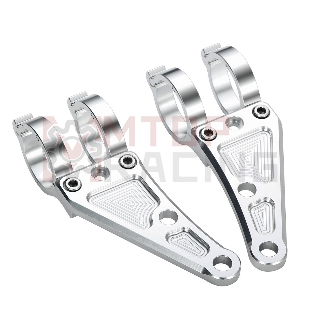 Outdoor Power New Roads - Motorcycle CNC Headlight Mount Bracket Fork