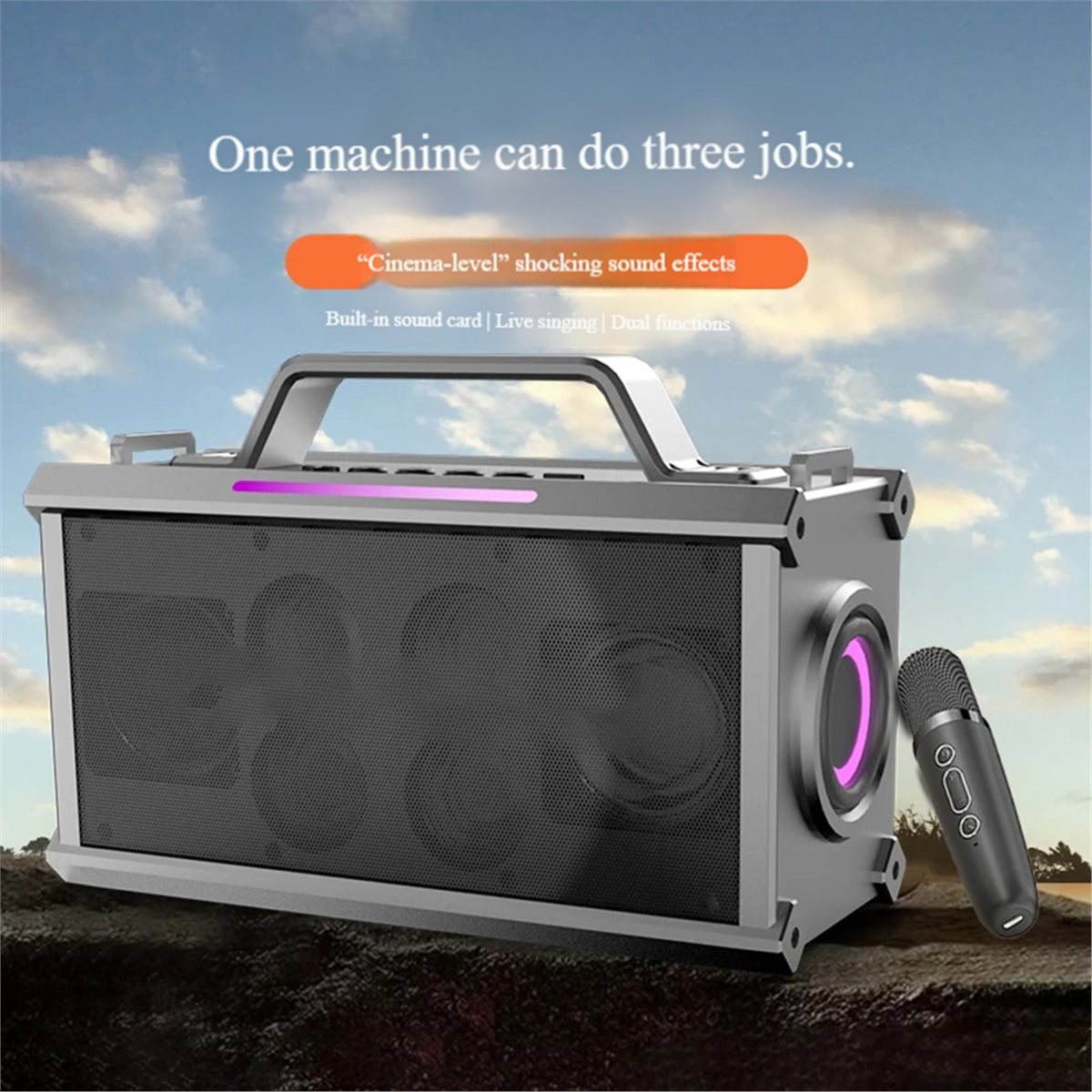 Outdoor Power Point - ~CLEARANCE A Wireless Bluetooth Speaker with