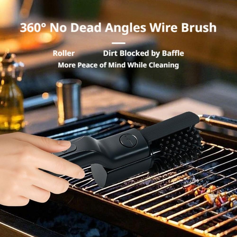 Electric Barbecue Grill Cleane - Outdoor Power Brush recension och pris