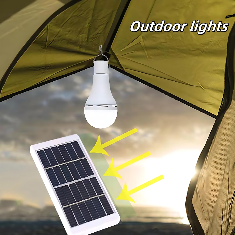 7/9/12W Solar-powered Emergenc - Outdoor Power Distribution Panel recension och pris