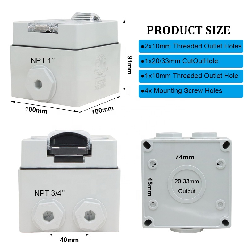 50 Amp Generator RV Power Inle - Outdoor Power Receptacle recension och pris