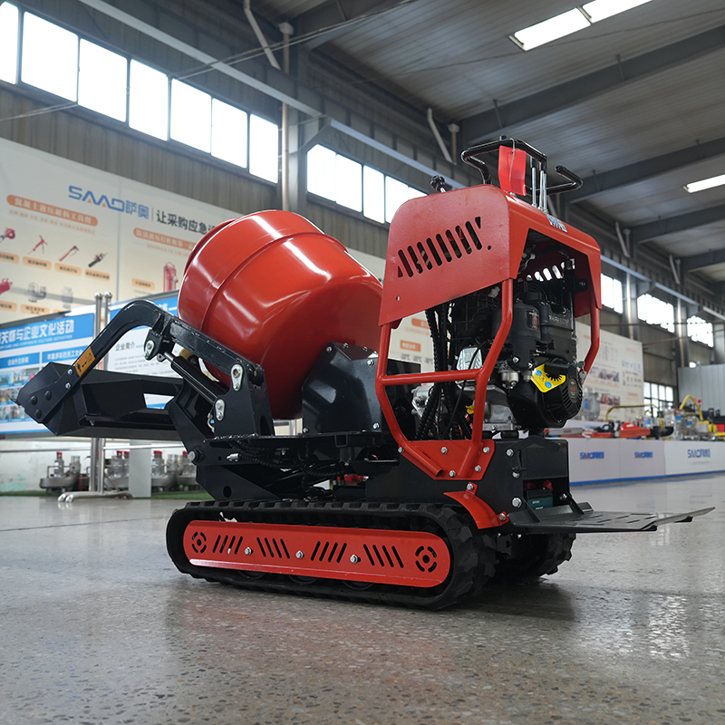 Durable Small Mini Self-Loadng - Concrete Mixer Small recension och pris