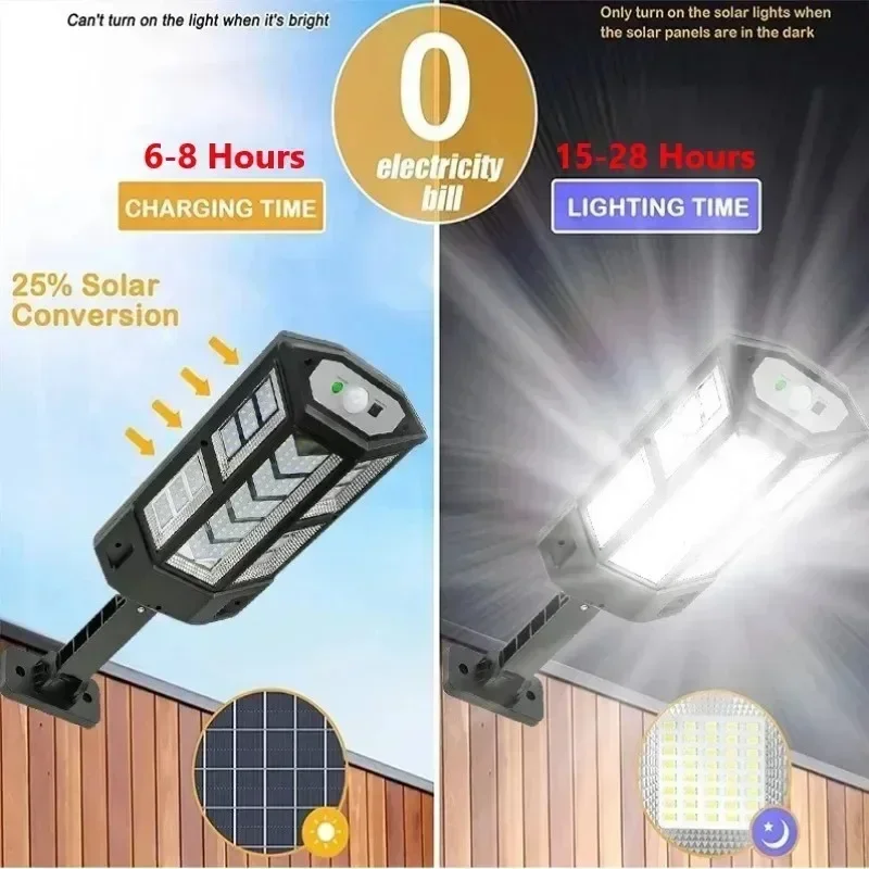 Newest Solar Lamp Powerful Out - Outdoor Power Point recension och pris