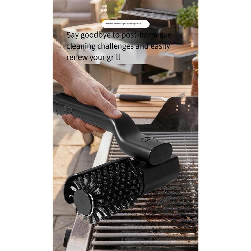 Powerful Electric Rotary Grill - Outdoor Power Brush recension och pris