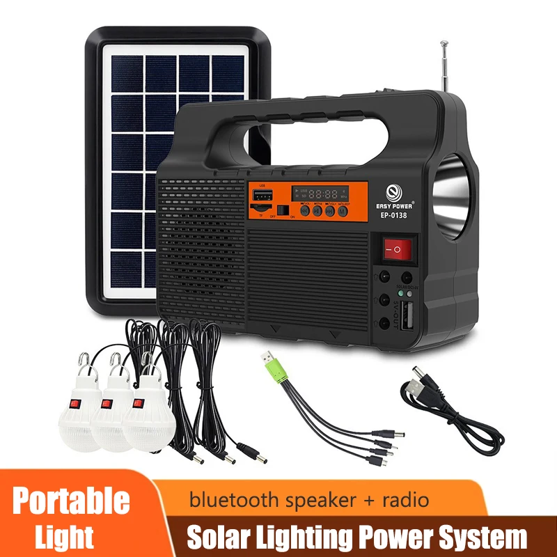 Outdoor Portable Solar Lightin - Outdoor Power Distribution Panel recension och pris