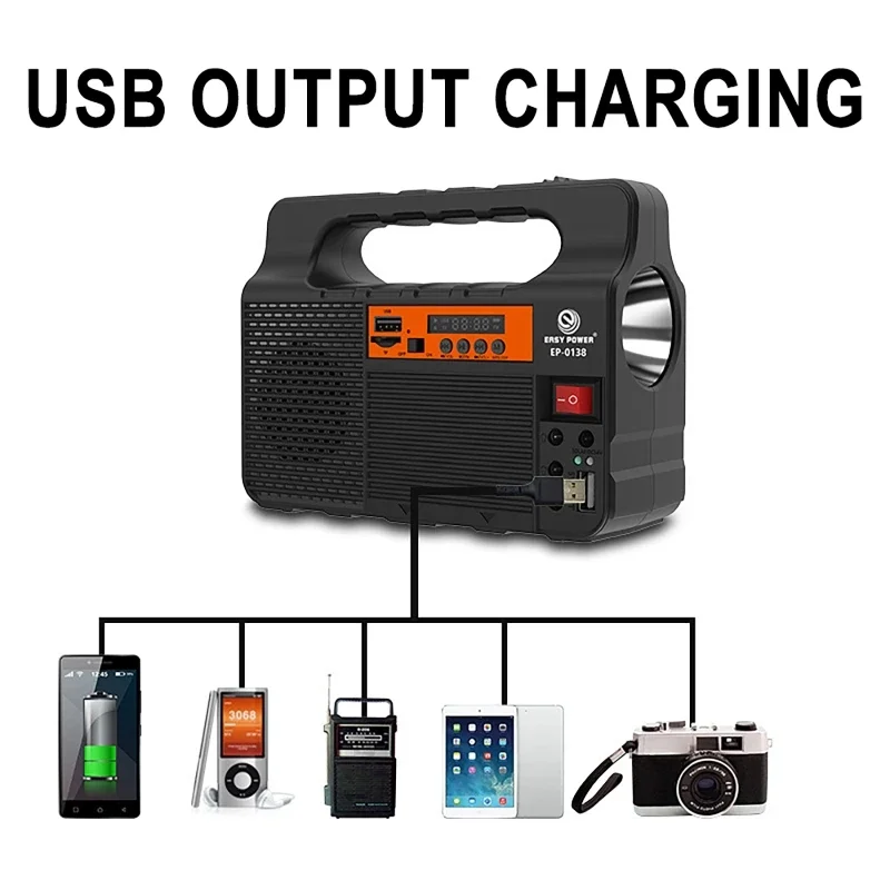 Outdoor Portable Solar Lightin - Outdoor Power Distribution Panel recension och pris