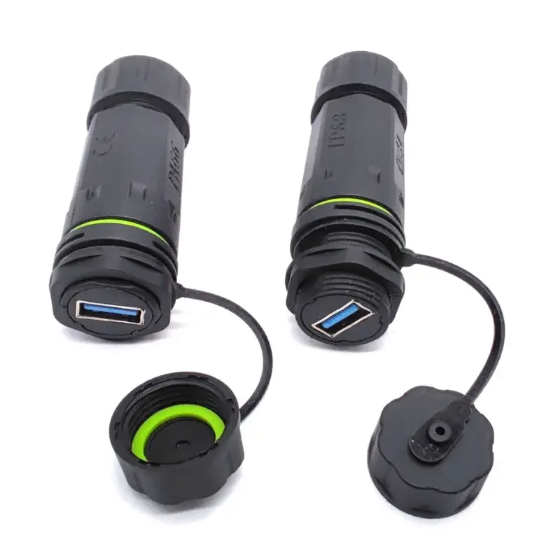 IP68 USB 3.0 Panel Type Plug S - Outdoor Power Outlet Extension recension och pris