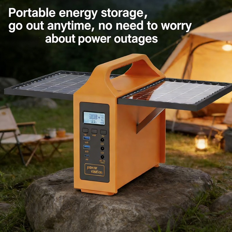 150W Portable Solar Power Stat - Outdoor Power Source recension och pris