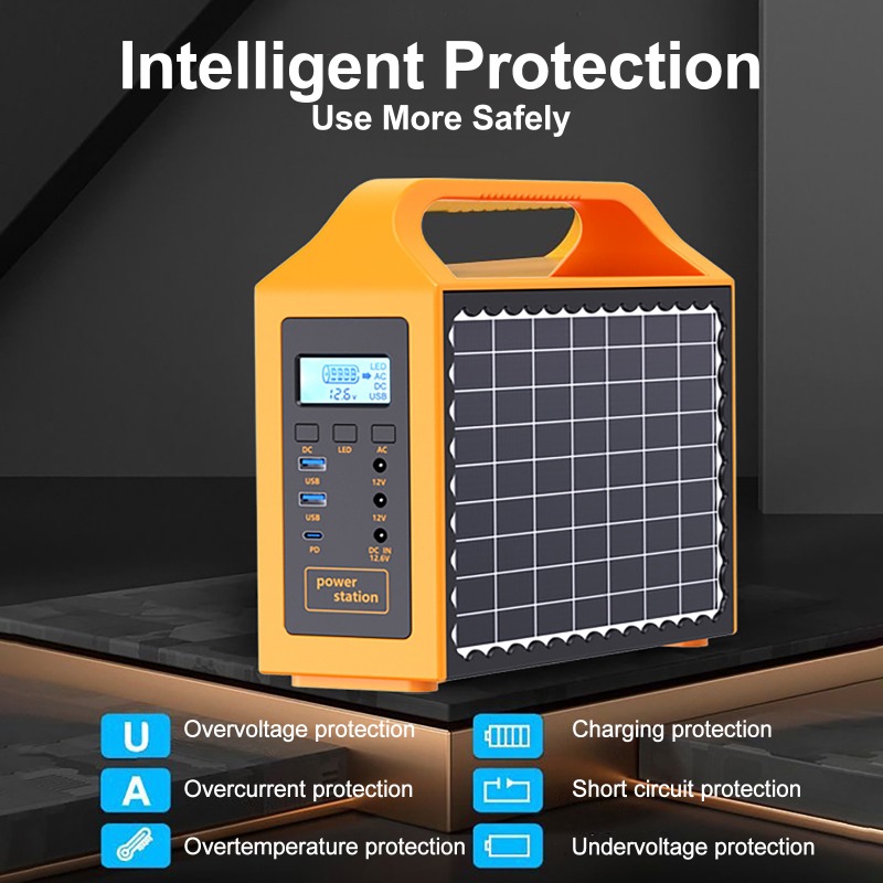 150W Portable Solar Power Stat - Outdoor Power Source recension och pris