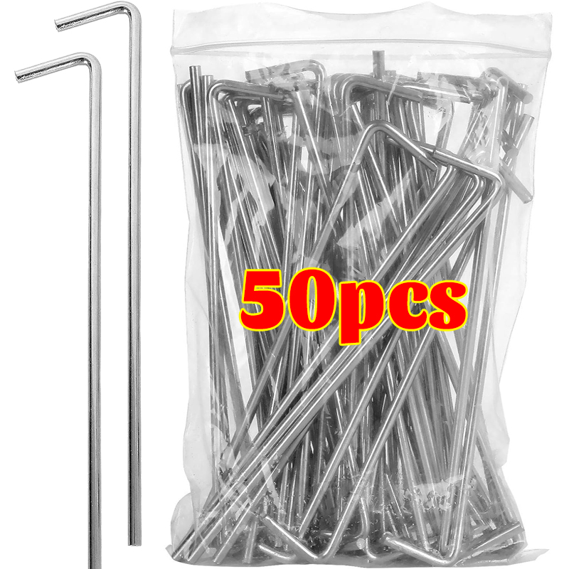 Heavy Duty Metal Tent Stakes P - Outdoor Power Stake recension och pris