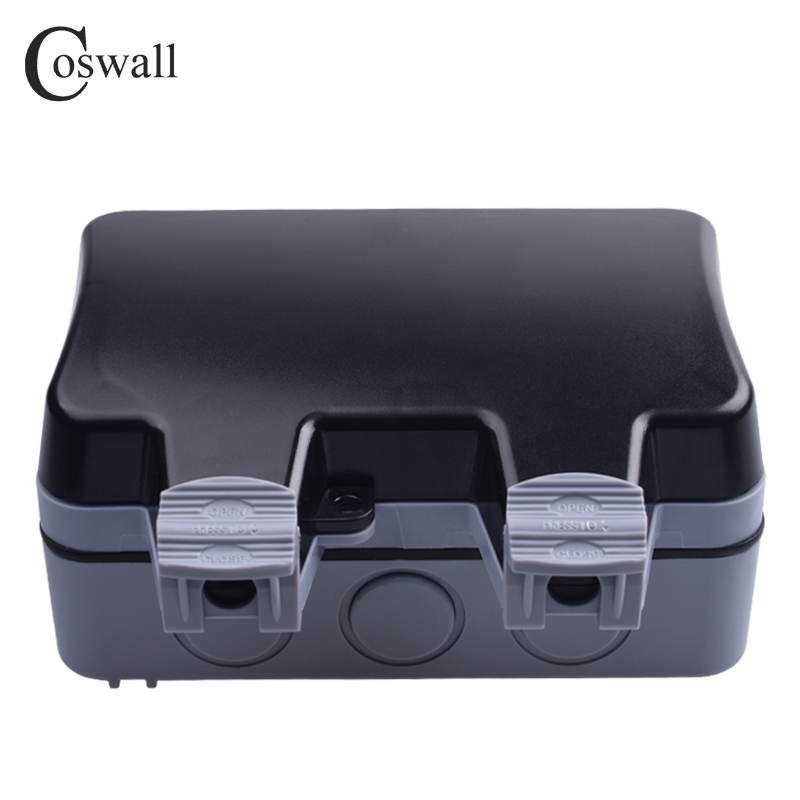 Coswall IP66 Weatherproof Wate - Outdoor Power Outlet Extension recension och pris
