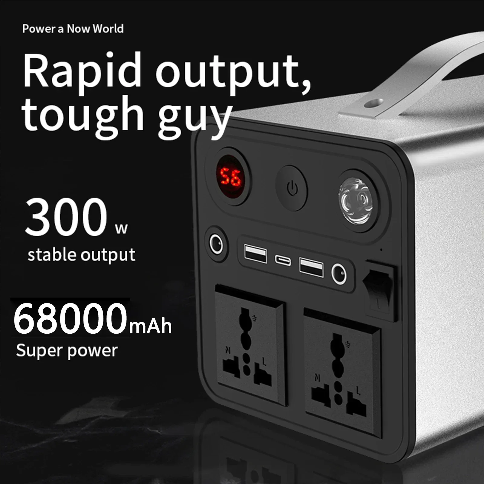 PURFIELD Portable Power 68000m - Outdoor Power Source recension och pris