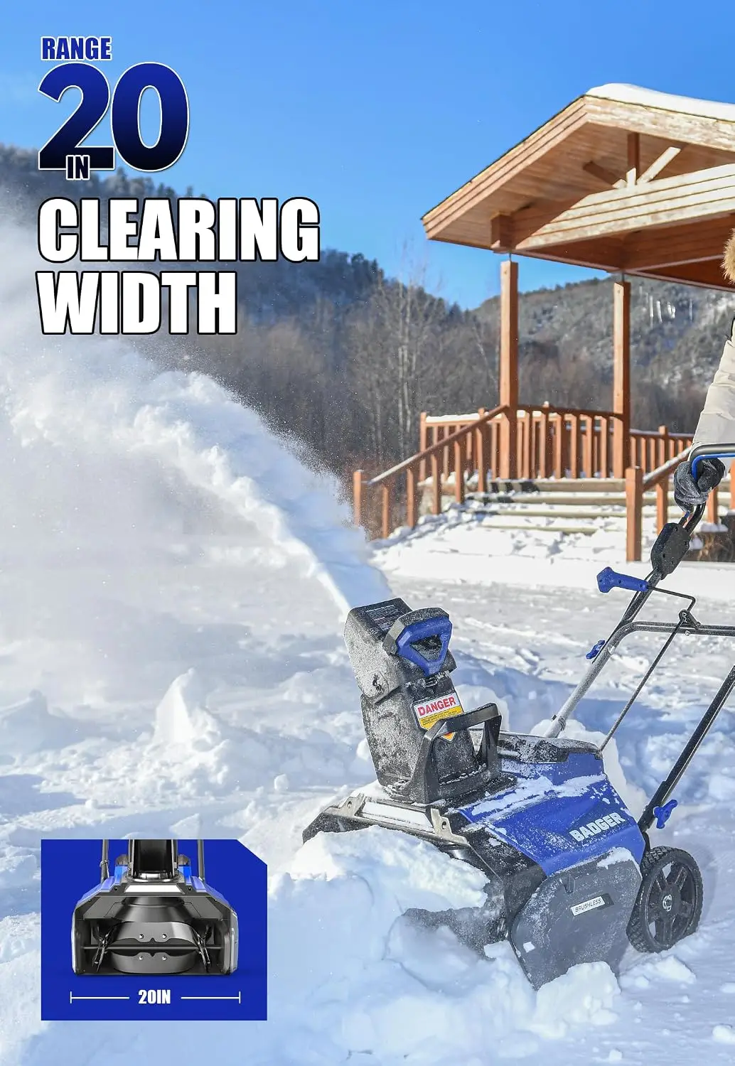 BestsellerCordless Snow Blower - Snow Blower Single recension och pris