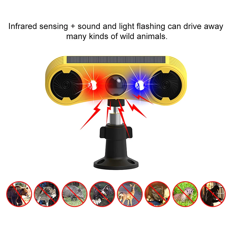 Solar Motion Sensor Alarm LED  - Outdoor Power Point recension och pris