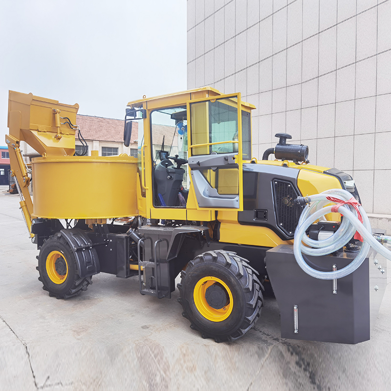 1 To 6.5m³ Mobile Self Loading - Concrete Mixer Small recension och pris