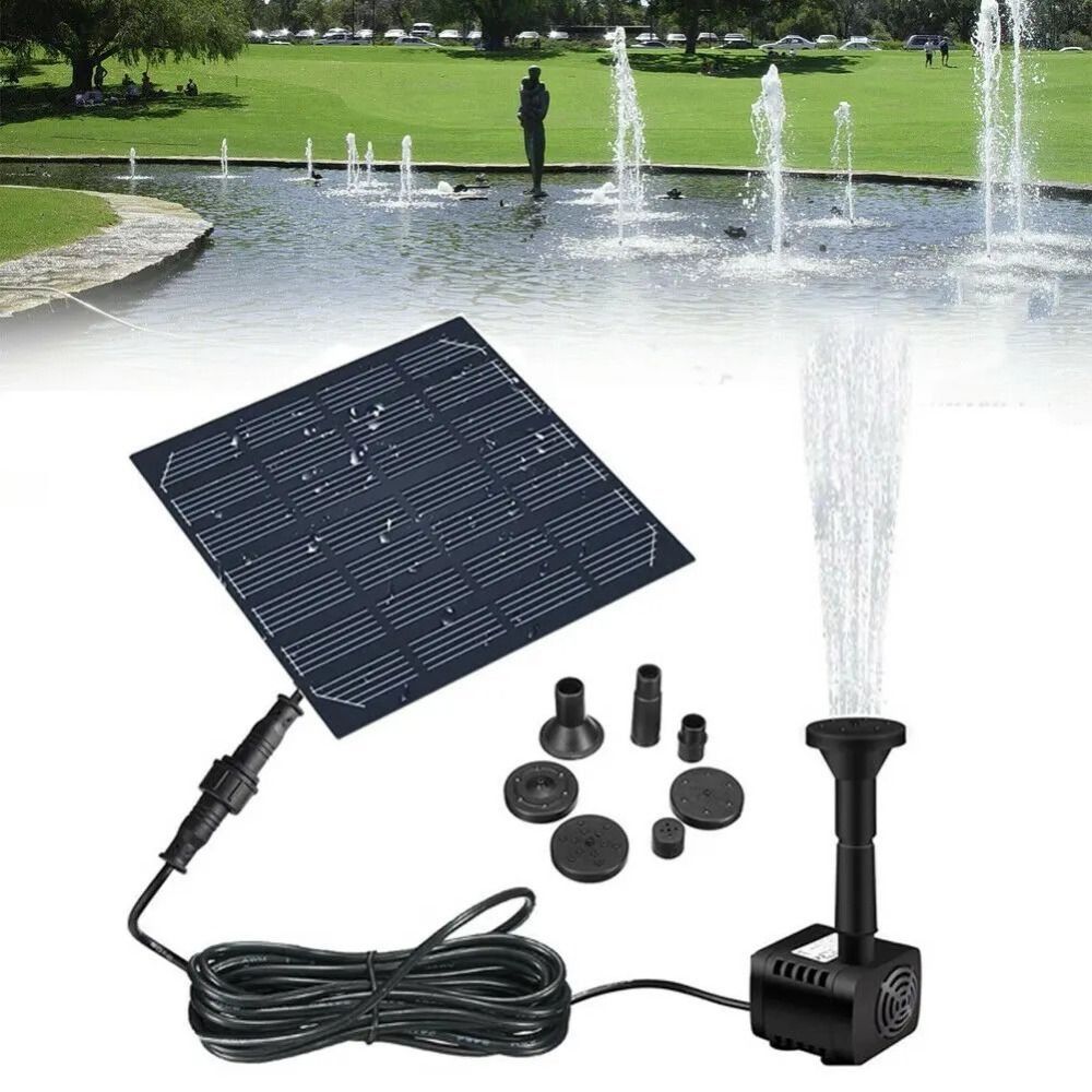 1.4W Mini Solar Fountain Pump  - Outdoor Power Source recension och pris