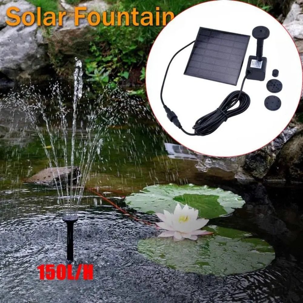 1.4W Mini Solar Fountain Pump  - Outdoor Power Source recension och pris