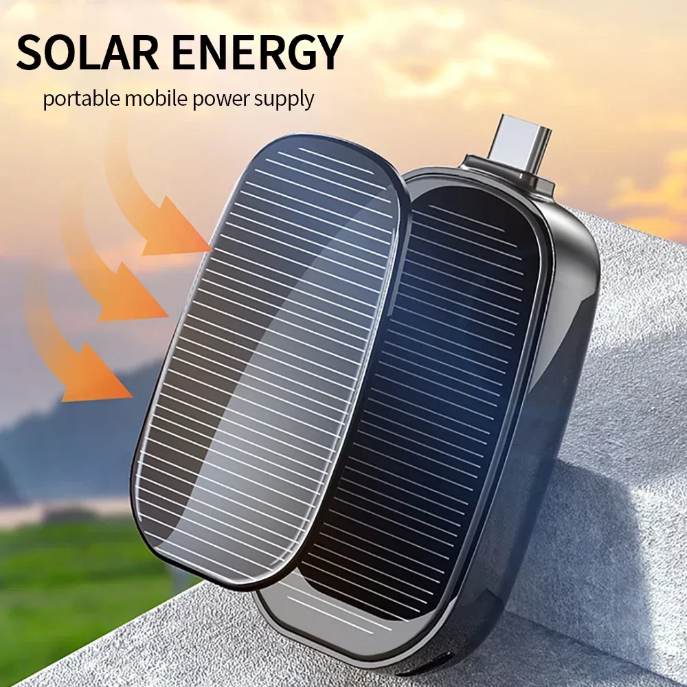 1200mAh Solar Mini Power Bank  - Outdoor Power Distribution Panel recension och pris