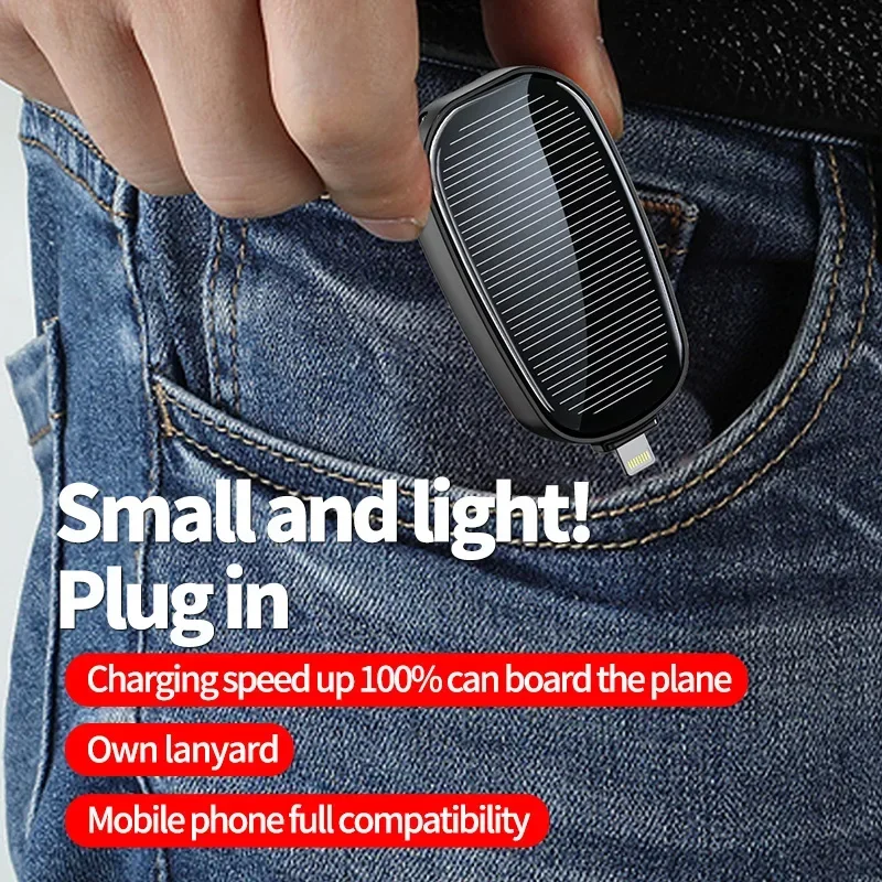 1200mAh Solar Mini Power Bank  - Outdoor Power Distribution Panel recension och pris