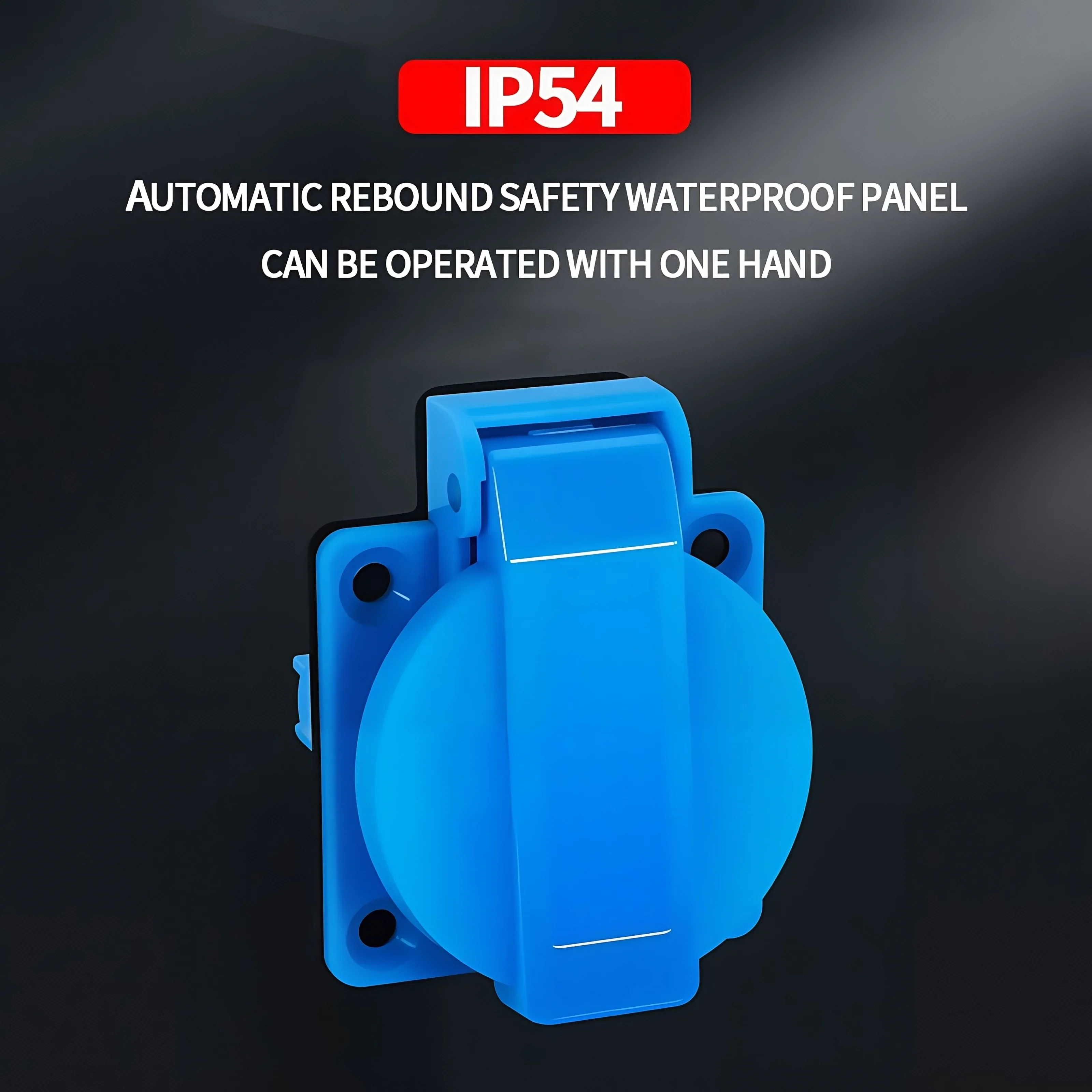IP54 16A Waterproof Industrial - Outdoor Power Distribution Panel recension och pris