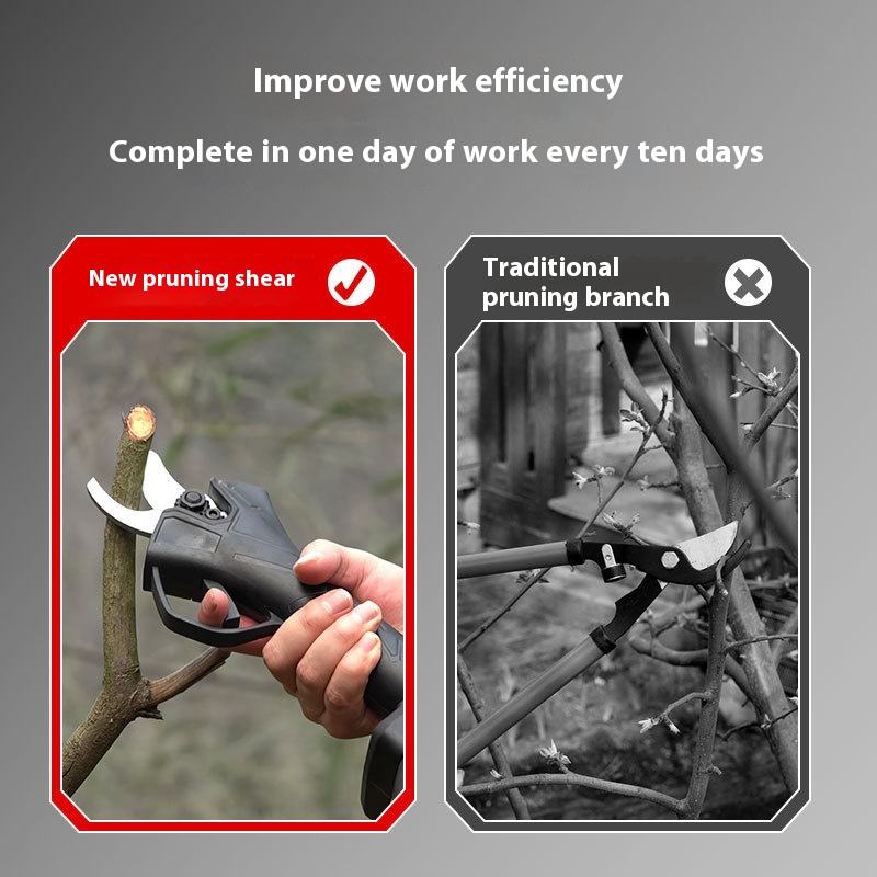 Cordless Electric Garden Pruni - Outdoor Power Source recension och pris
