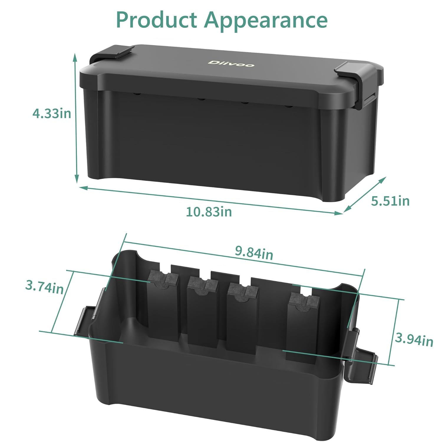 Diivoo Outdoor Waterproof Elec - Outdoor Power Outlet Extension recension och pris