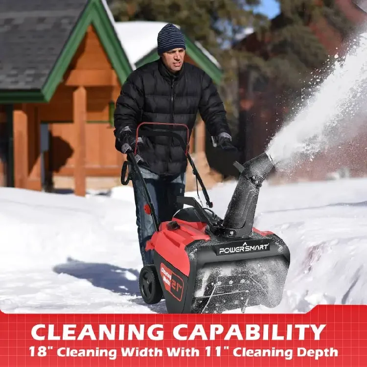 -USA Warehouse PowerSmart Gas  - Snow Blower Single recension och pris