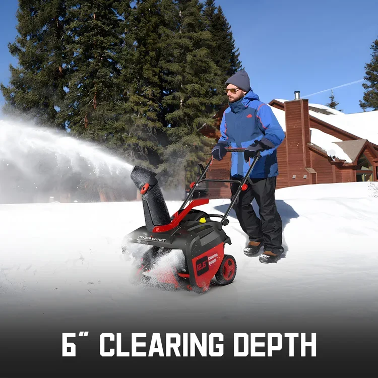 -USA Warehouse PowerSmart Gas  - Snow Blower Single recension och pris