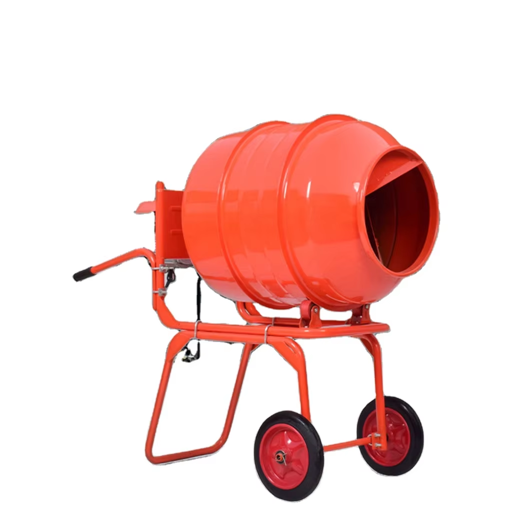 350L Hand Push Horizontal Smal - Concrete Mixer Small recension och pris