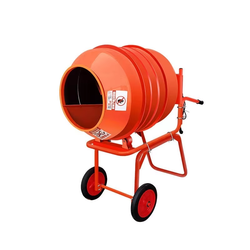 350L Hand Push Horizontal Smal - Concrete Mixer Small recension och pris