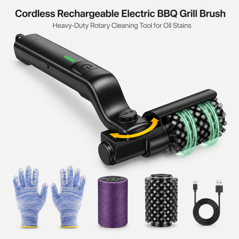 Cordless Rechargeable Electric - Outdoor Power Brush recension och pris