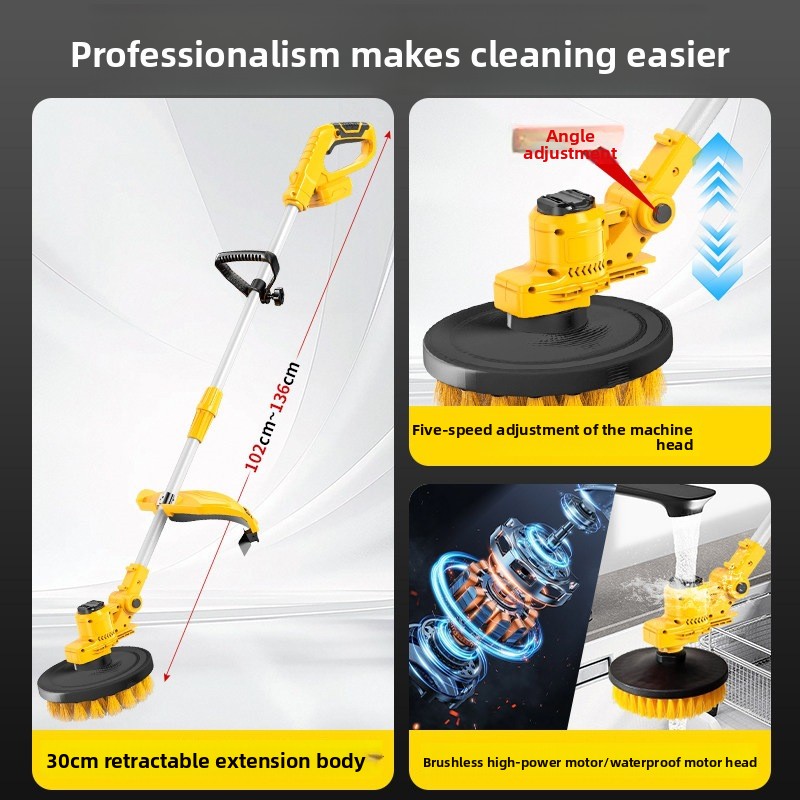 YFY Electric Cleaning Brush Ha - Outdoor Power Brush recension och pris