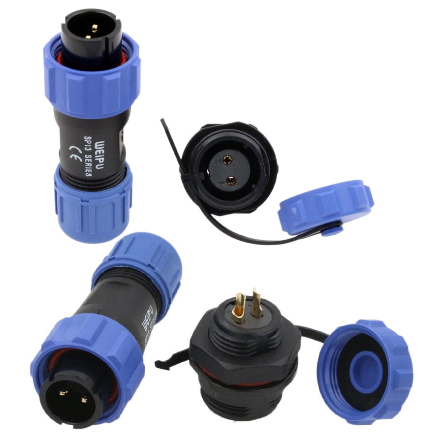 SP13 2Pin Aviation Waterproof  - Outdoor Power Outlet Extension recension och pris