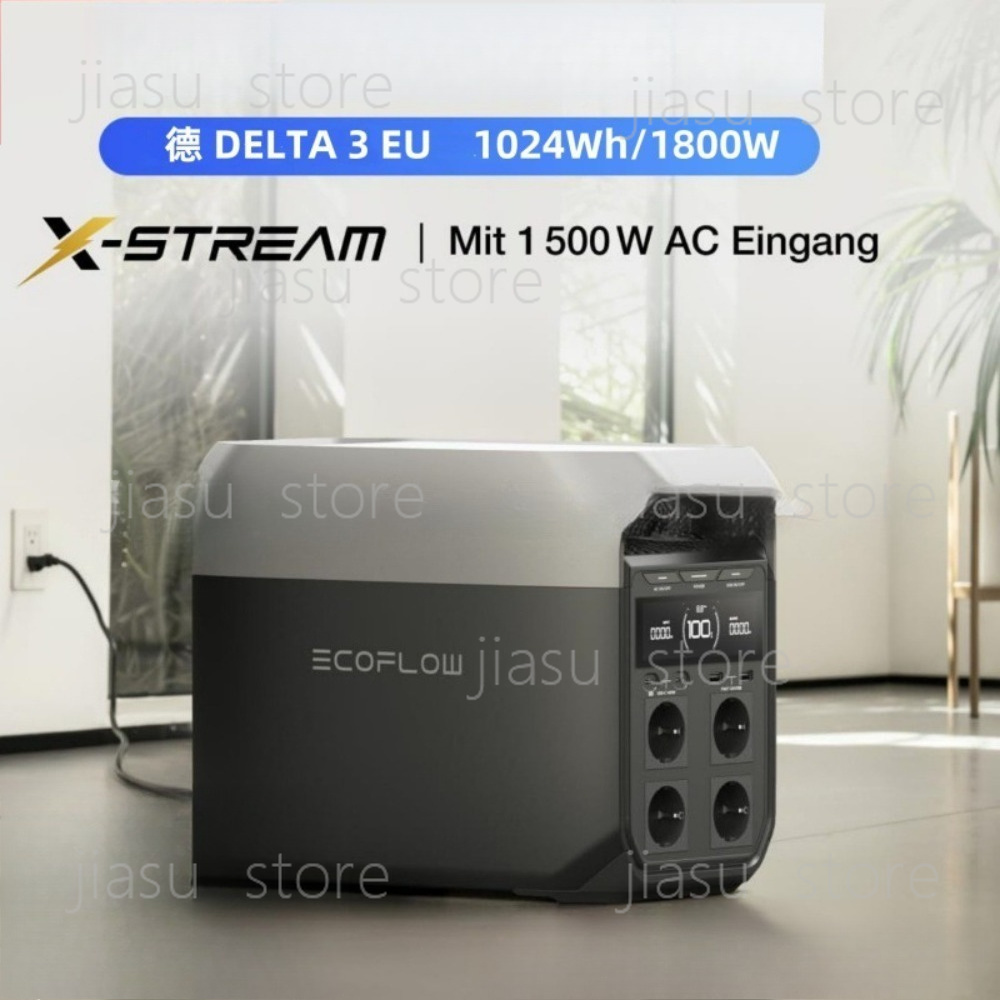EcoFlow DELTA 3 Portable Power - Outdoor Power Source recension och pris