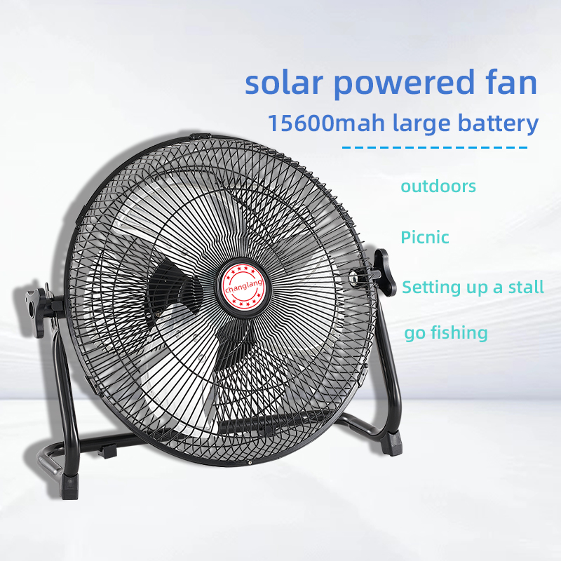 14 Inch Portable Solar Fan,Rec - Outdoor Power Distribution Panel recension och pris
