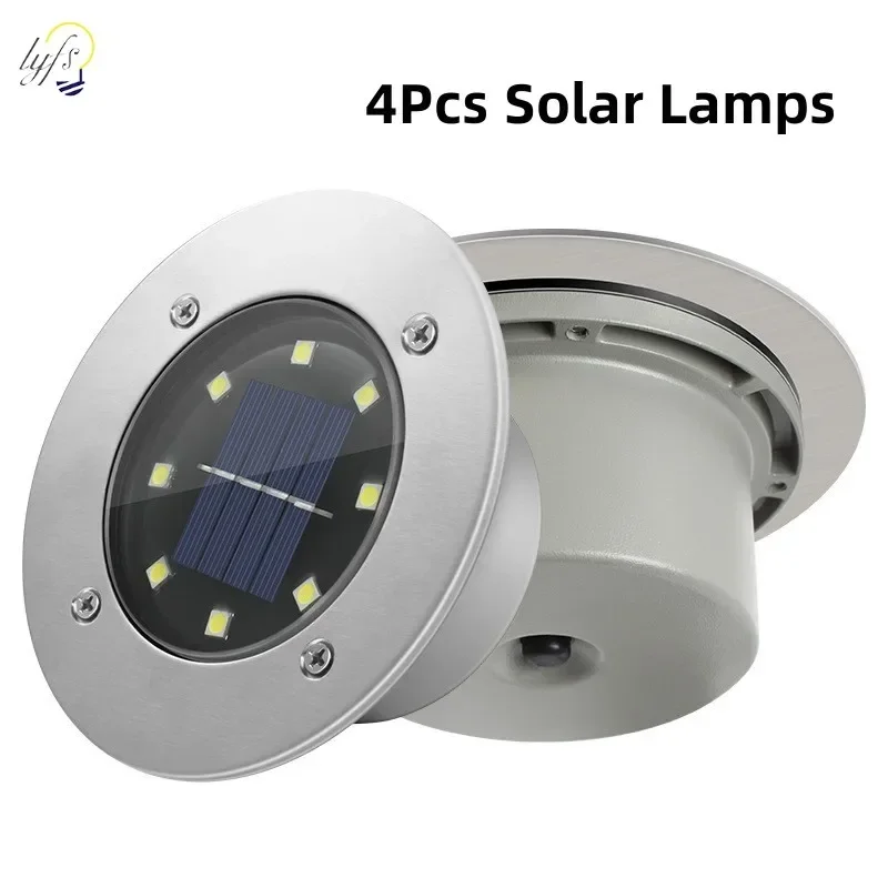 4Pcs LED Solar Garden Lights O - Outdoor Power Distribution Panel recension och pris