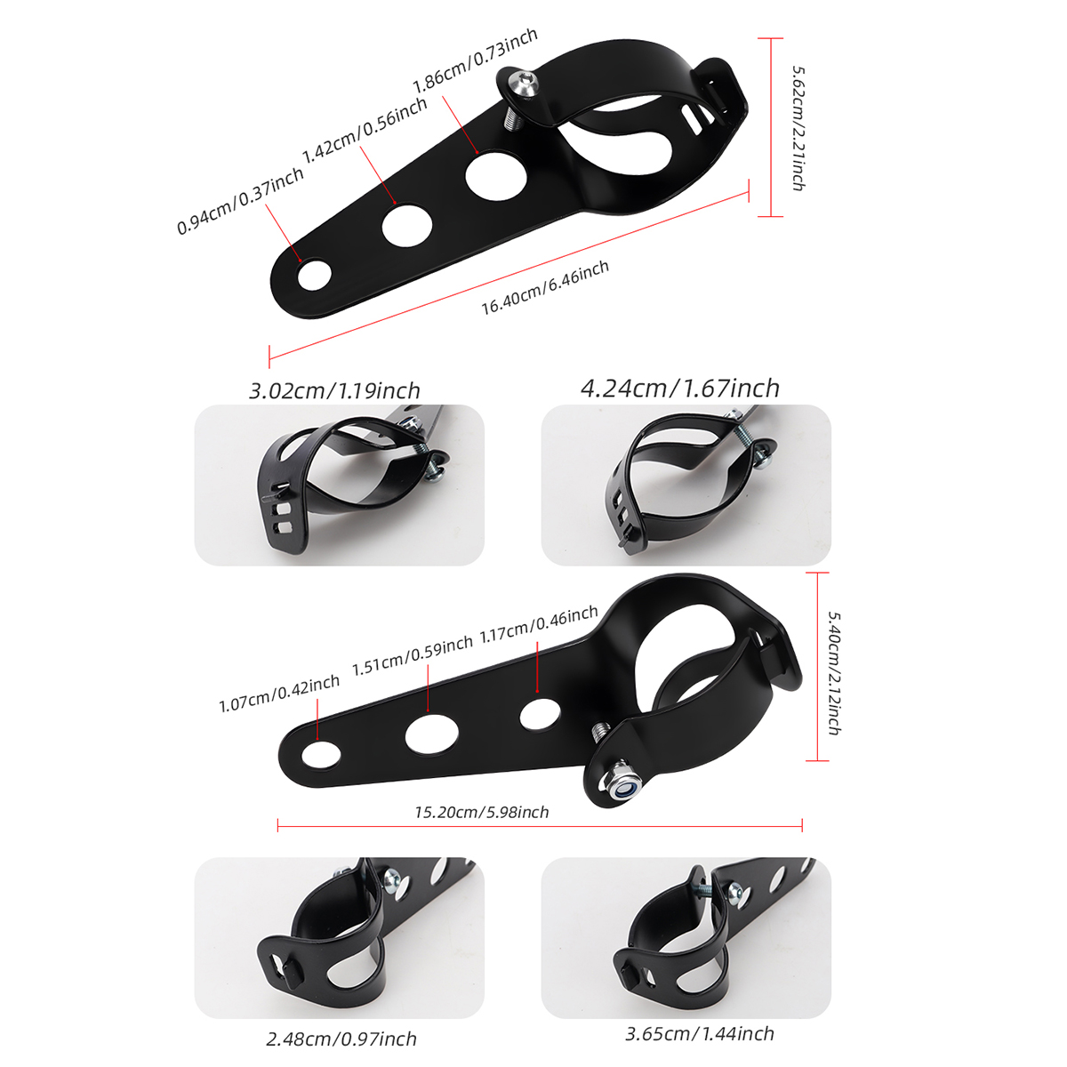 28-36mm 35-43mm Motorcycle Hea - Outdoor Power New Roads recension och pris