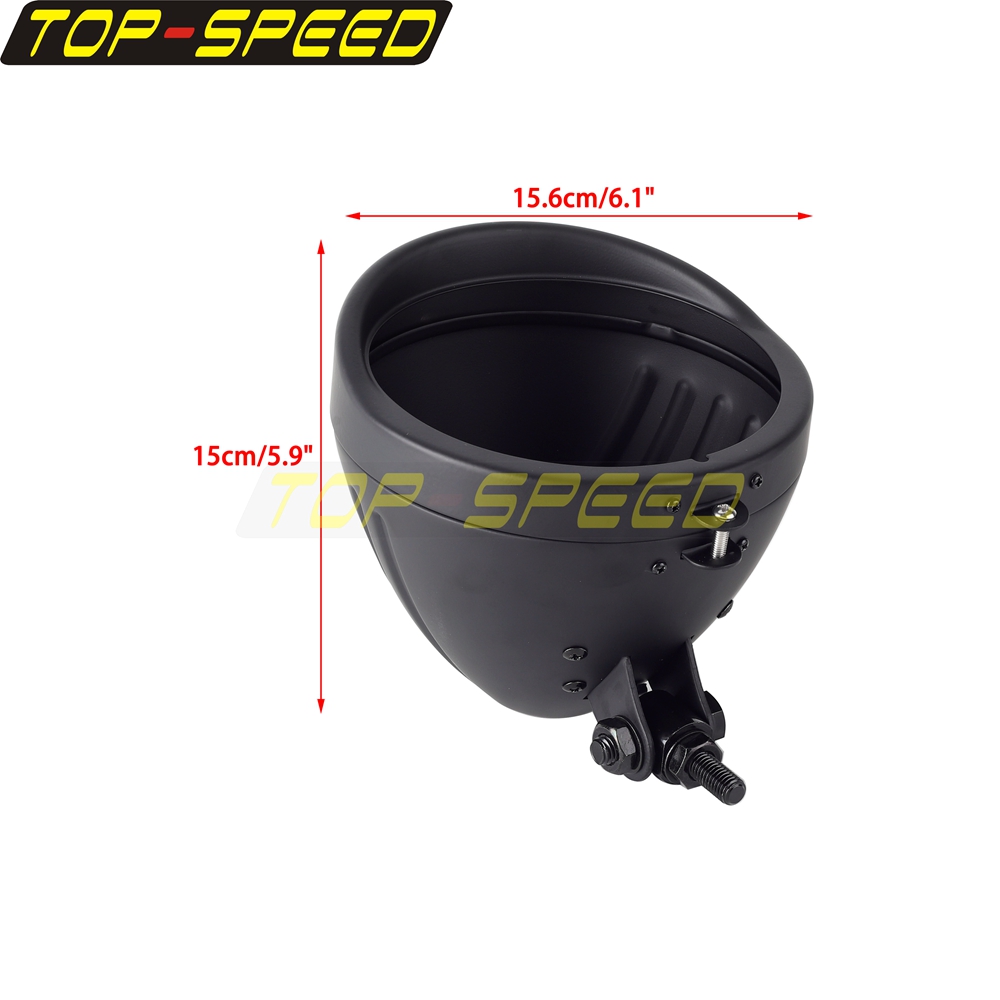 Black/Chrome Motorcycle Headla - Outdoor Power New Roads recension och pris