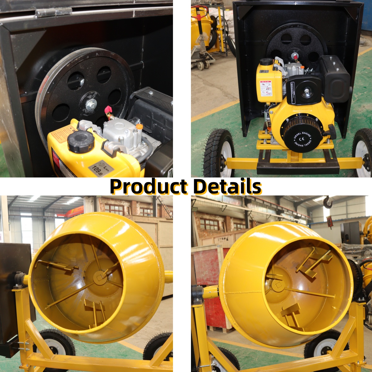 High Efficiency Portable Mini  - Concrete Mixer Small recension och pris